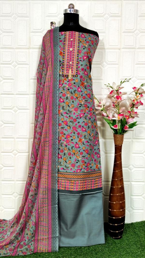 TC Fariha Nx Beautiful Cotton Printed Dress Materials 
